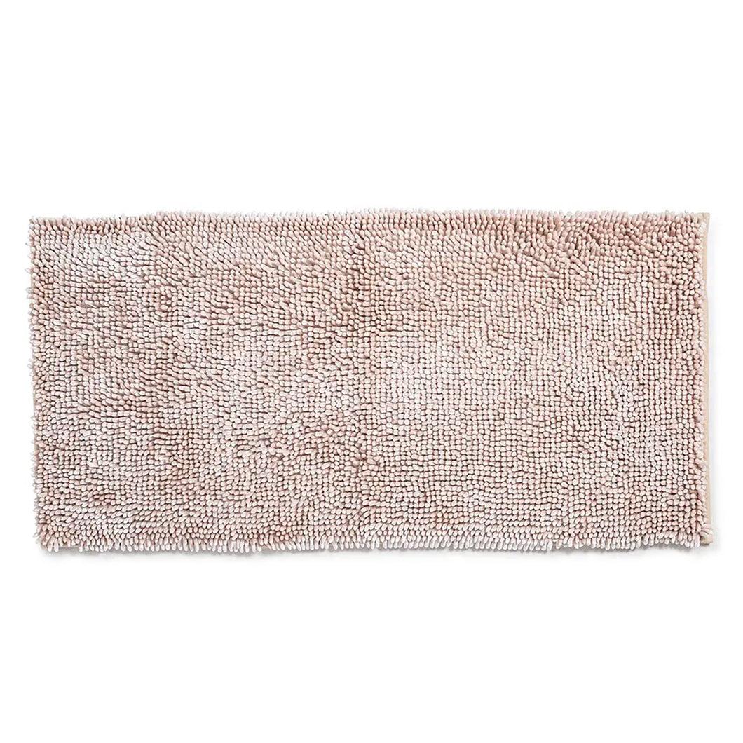 Luxury Chenille Bath Mat - Champagne