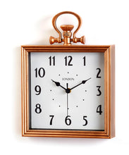 Load image into Gallery viewer, Square Pocket Watch Design Wall Clock
