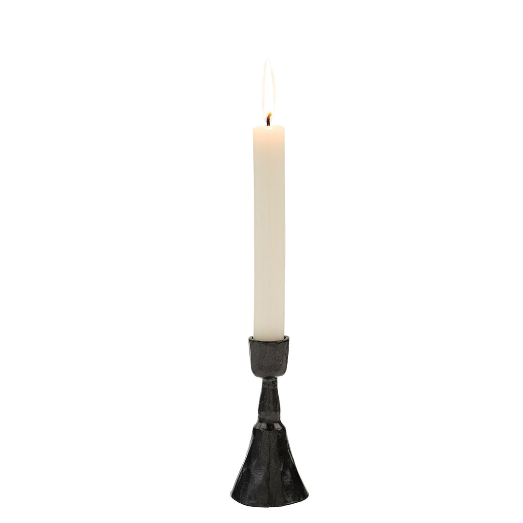 Zora Forged Candlestick Gunmetal - Medium