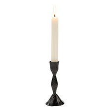 Load image into Gallery viewer, Zora Forged Candlestick Gunmetal - Large
