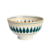 Load image into Gallery viewer, Kiri Porcelain Bowl 4.5&quot; - Petal Dot Daisy
