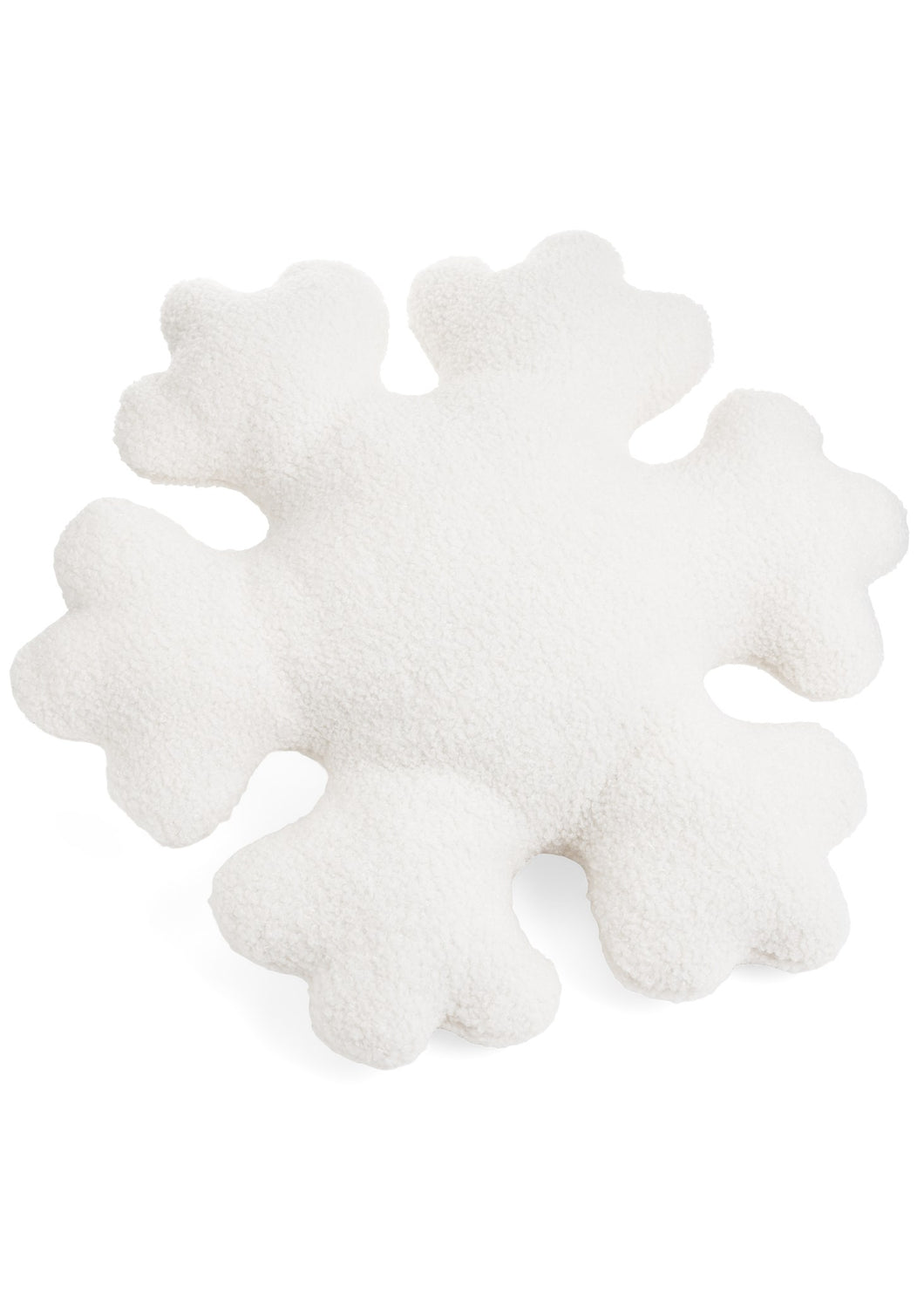 Snowflake Cushion White