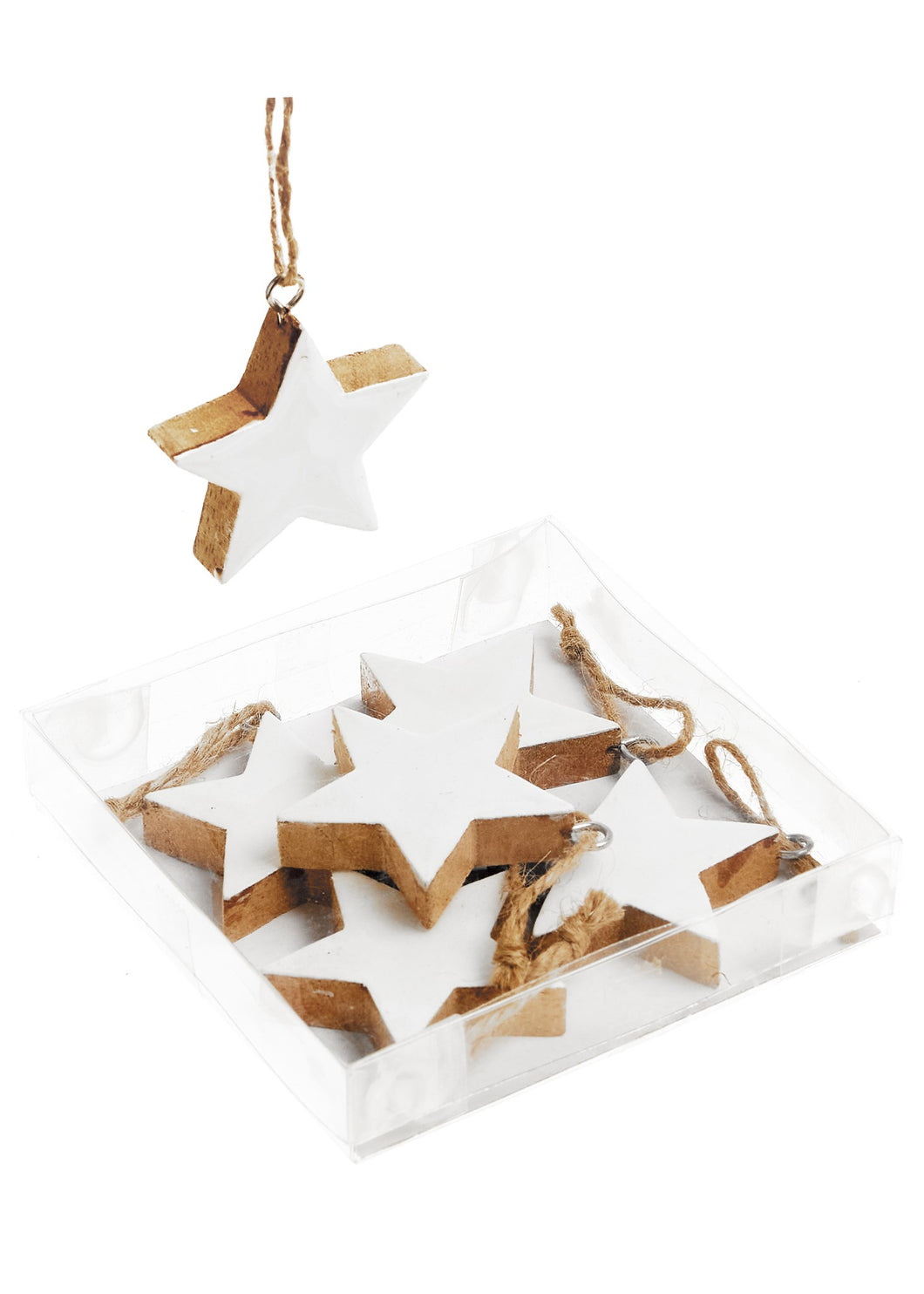 Ornament Box S/6 Stars