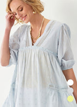 Load image into Gallery viewer, Ellie Cotton Lace Baby Doll Tunic
