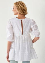 Load image into Gallery viewer, Ellie Cotton Lace Baby Doll Tunic
