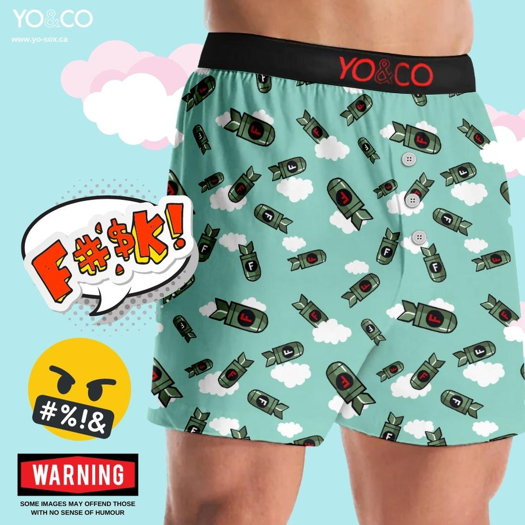 Yo & Co Boxer Brief - F Bombs