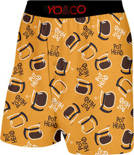 Load image into Gallery viewer, Yo &amp; Co Boxer Brief - Pot Head
