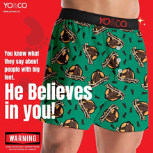 Load image into Gallery viewer, Yo &amp; Co Boxer Brief - Don&#39;t Stop Believing
