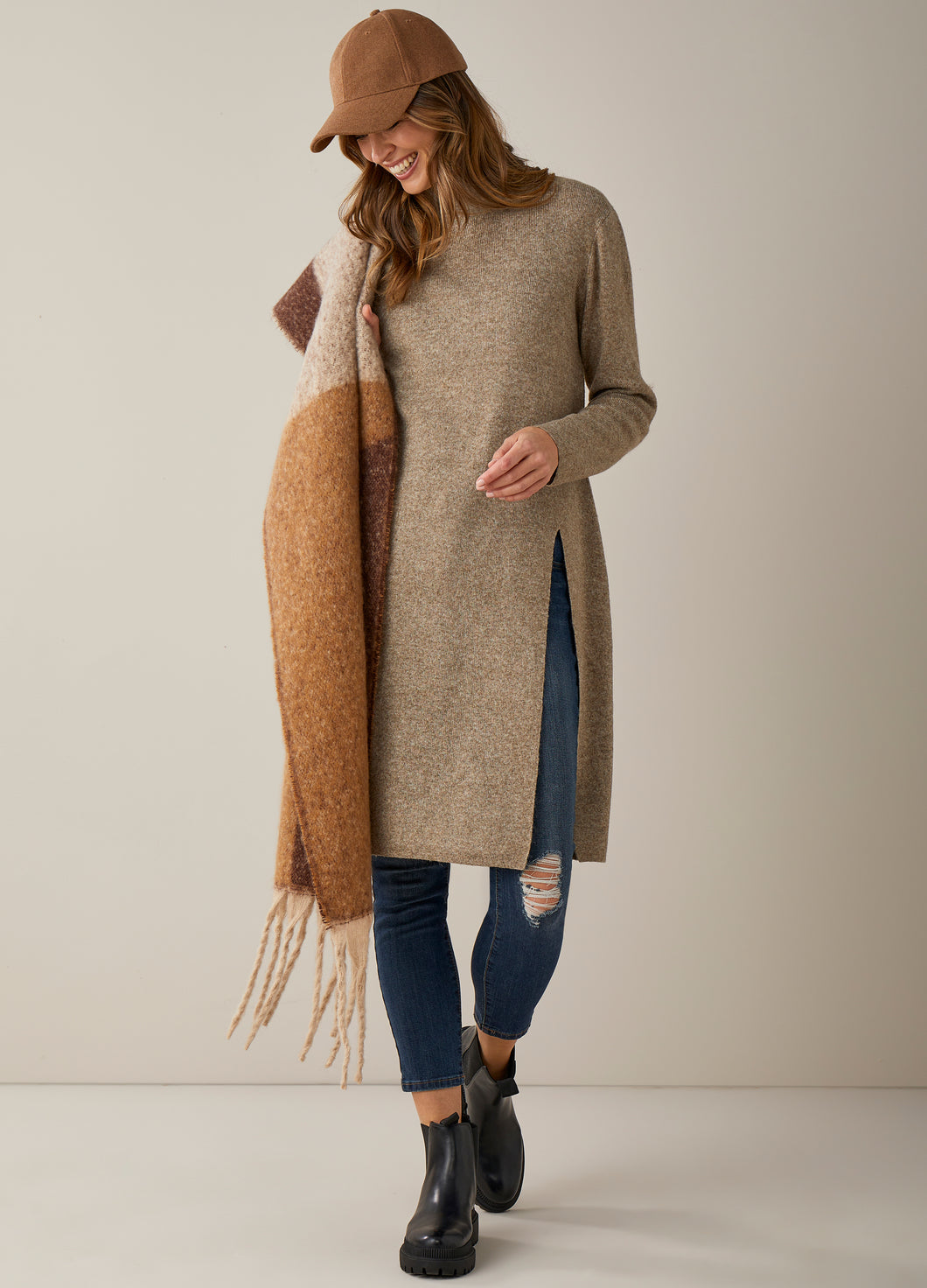 Naomi Knit Long Tunic