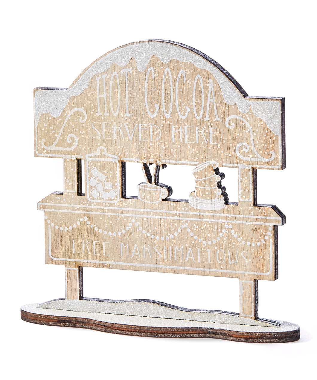 Wood Cocoa Stand