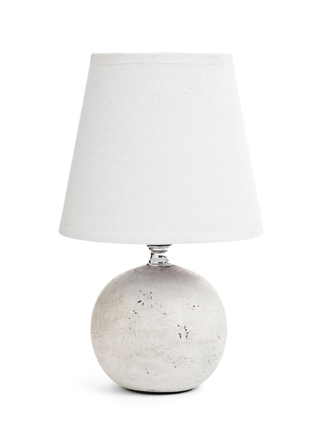 Table Lamp Pottery Antique Grey-White