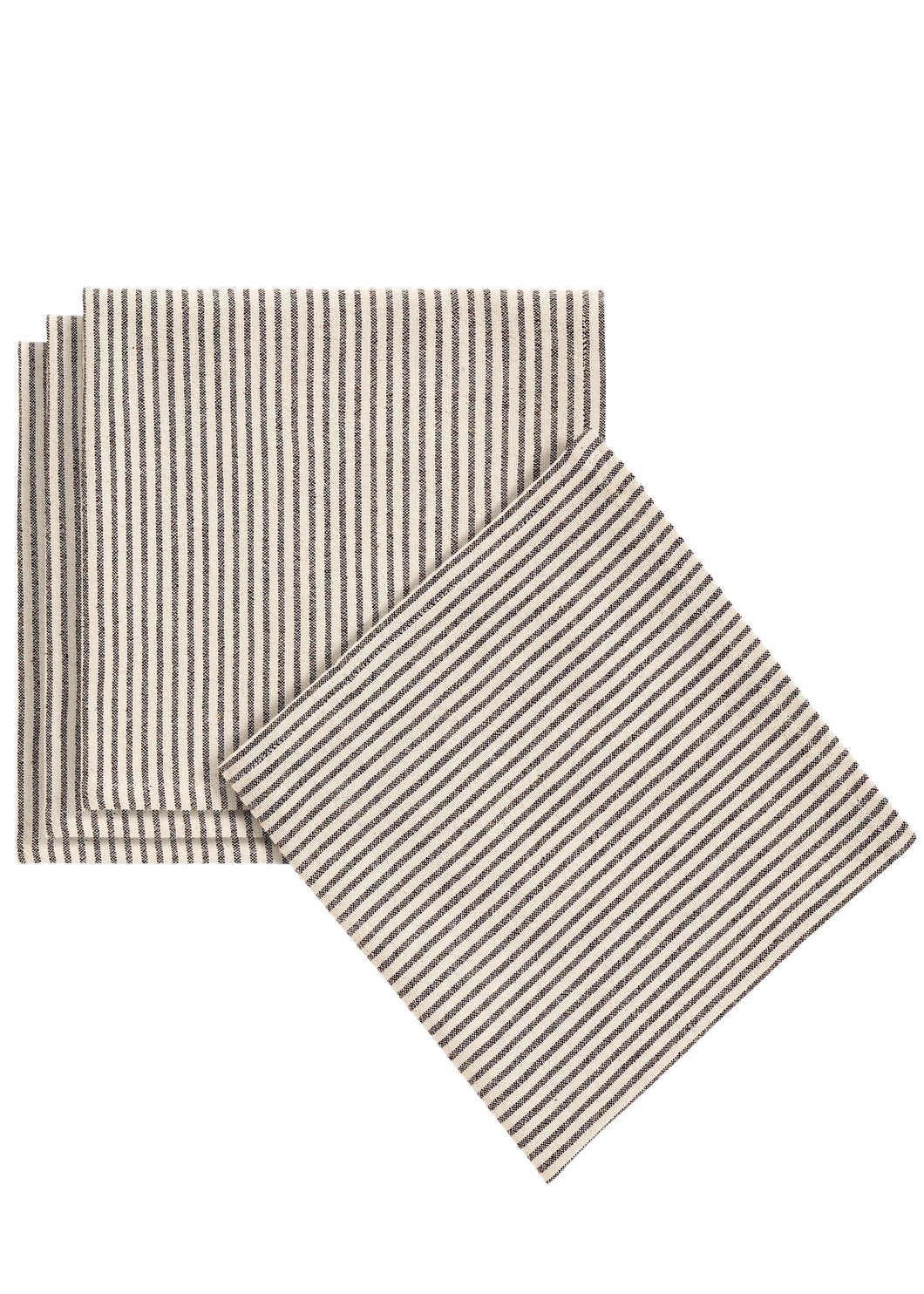 Napkin Set Cotton Stripes