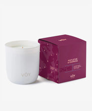 Load image into Gallery viewer, Voy Fragrance Candle - Mistletoe &amp; Oakmoss
