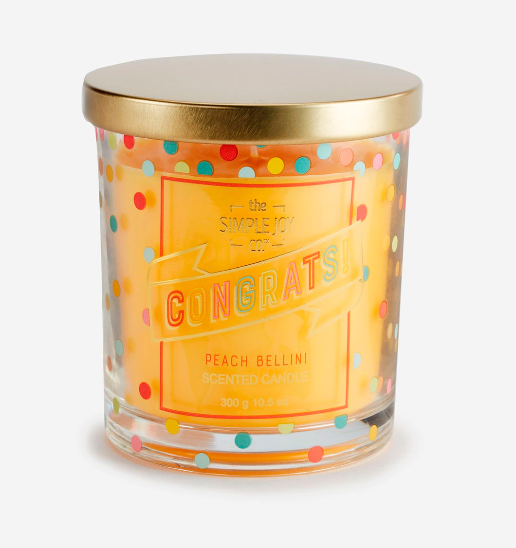 Celebrate Scented Jar Candle - Congrats