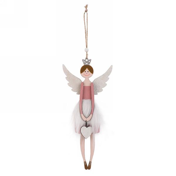 Pink Fairy Ornament - Large