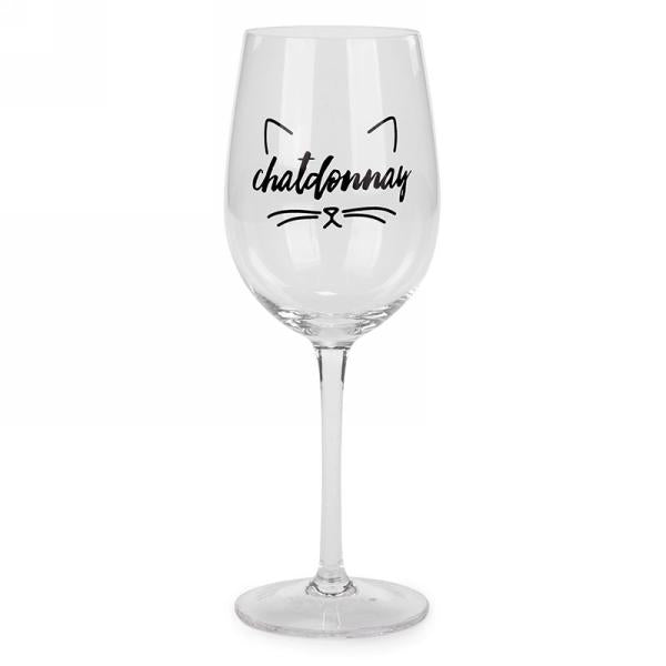 Chatdonnay Wine Glass