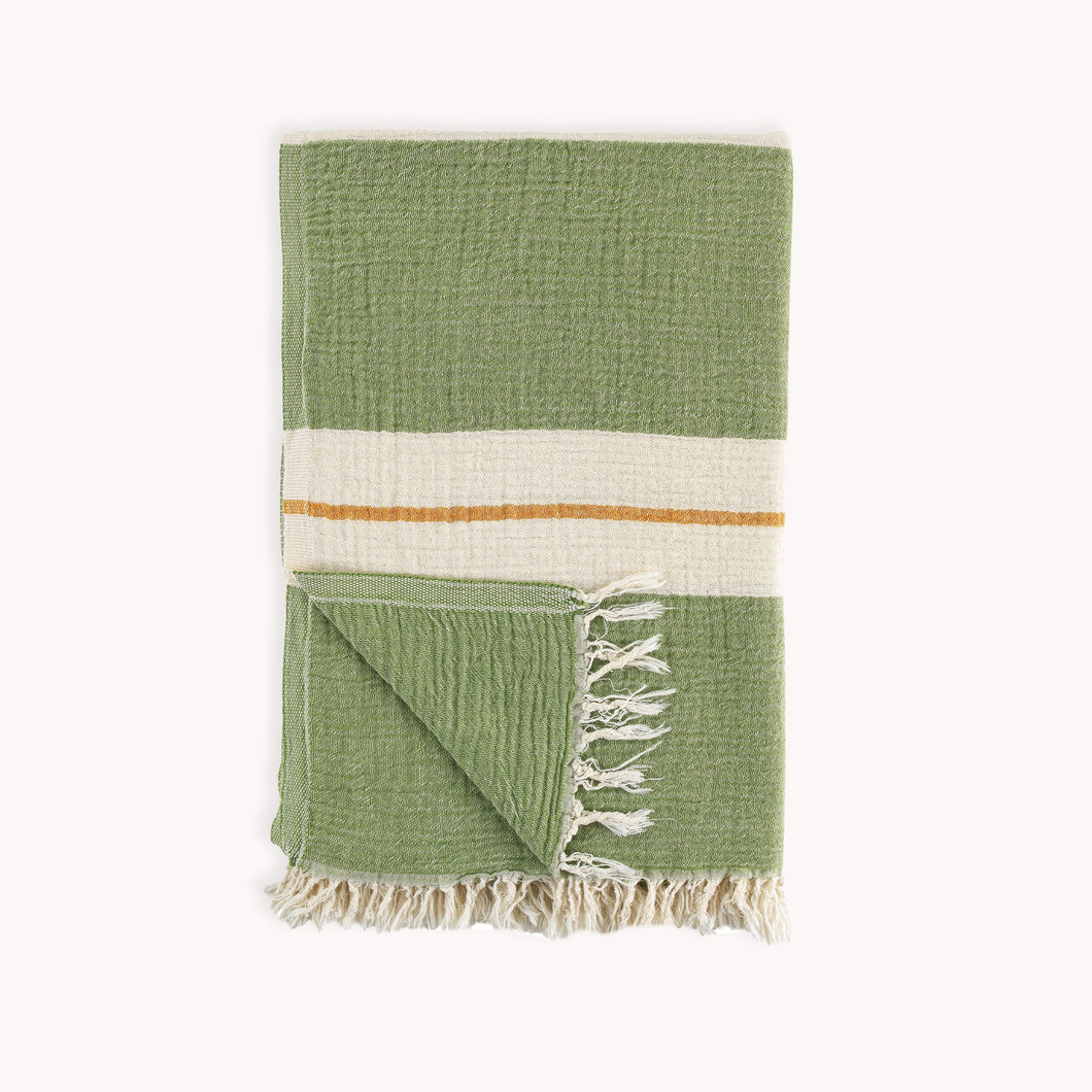 Matcha Crinkle Towel