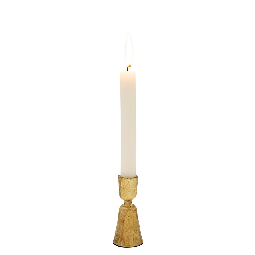 Zora Forged Candlestick Gold - Small