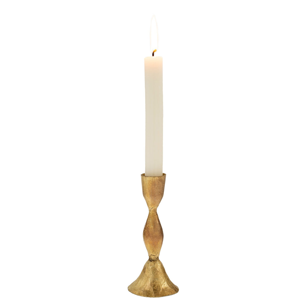 Zora Forged Candlestick Gold - Large