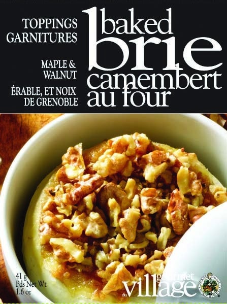 Gourmet Baked Brie - Maple Walnut