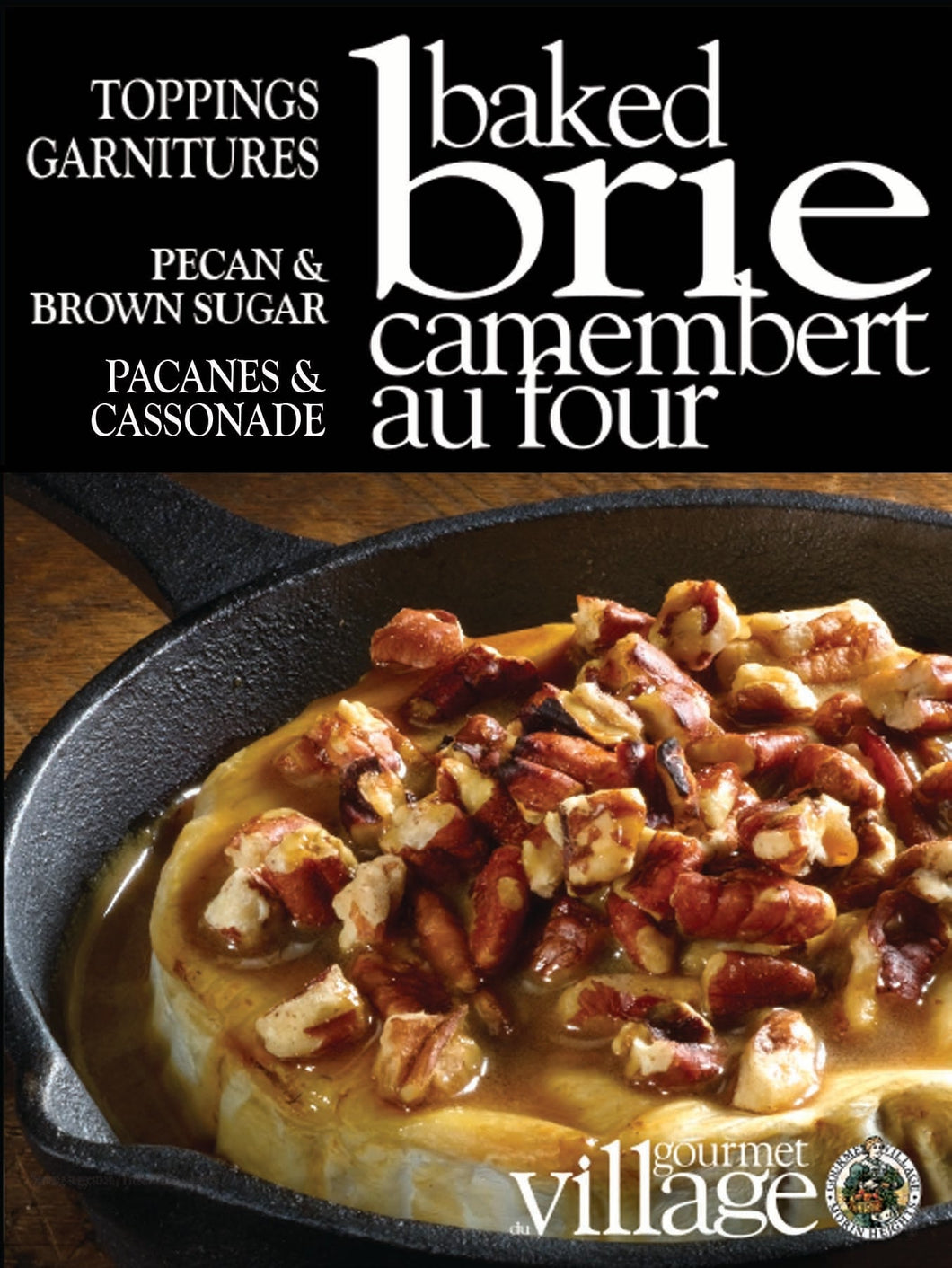 Gourmet Baked Brie - Pecan & Brown Sugar