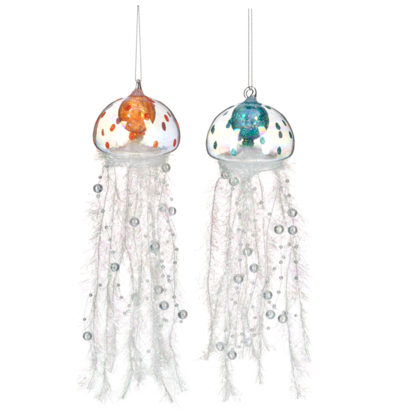 Dotty Jellyfish Ornament